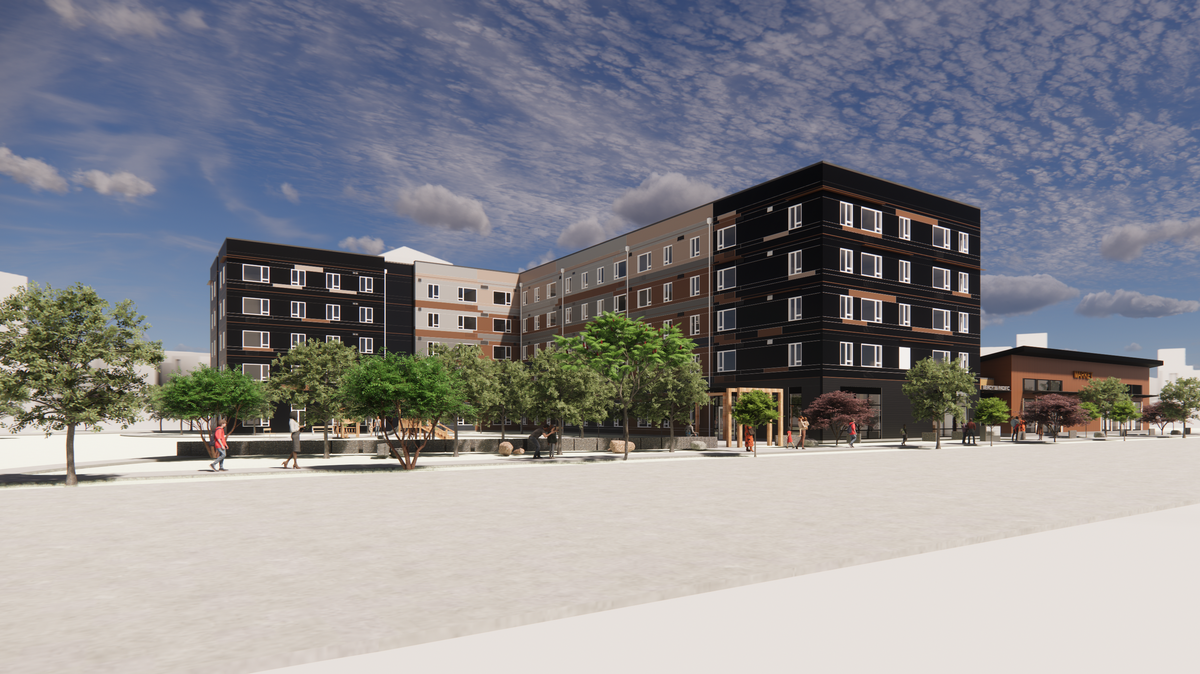 A rendering of the planned 35th & Pacific affordable housing project at 3561 Pacific Ave. in Tacoma.