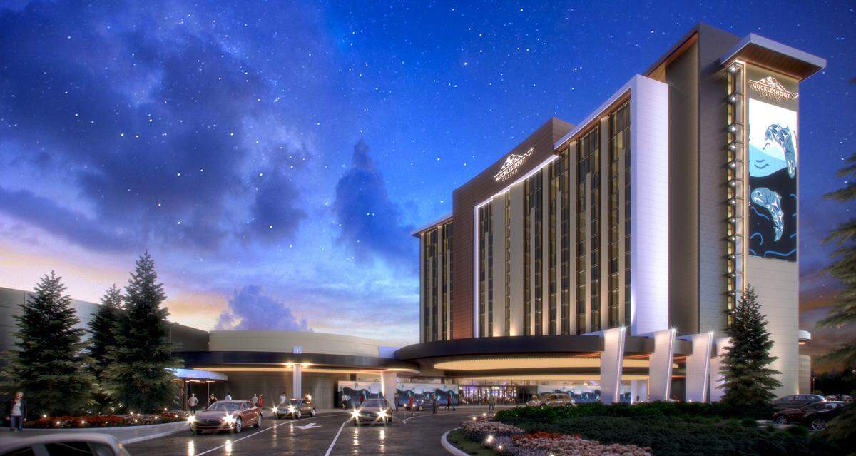 An 18-story, 400-room hotel tower is set to open in 2023 at Muckleshoot Casino in Auburn.
