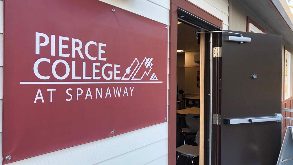 Pierce College at Spanaway is shown in this 2019 file photo.