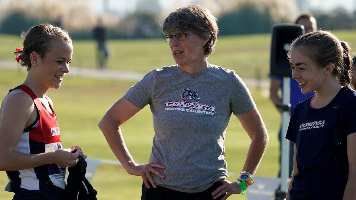 Gig Harbor running legend Patty Ley is returning as the head coach of the Tides’ cross country program, after spending the past seven years in Spokane as the head women’s coach of the Bulldogs’ cross country program.
