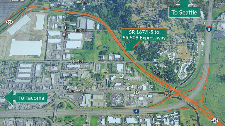 Here’s when you can drive the newest section of SR-167 in Pierce County