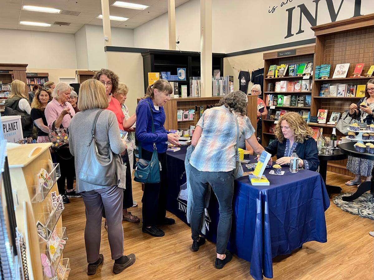 Invitation Bookshop has previously hosted events for authors including Marie Bostwick, a USA Today and New York Times bestselling author of historical and women’s fiction who lives in Gig Harbor, Wash.