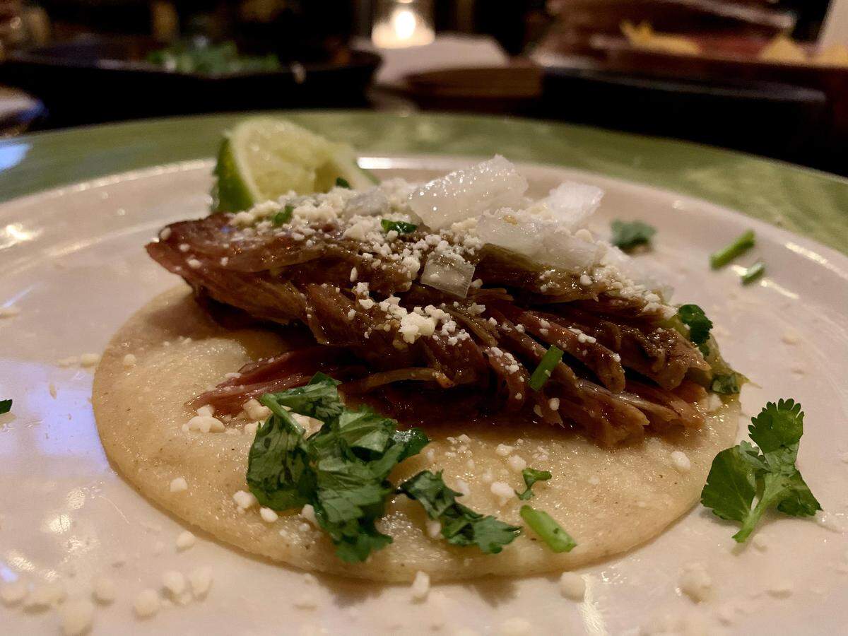 The Matador is known in Tacoma in part for its late-night happy hour, where a trio of tacos runs just $5.