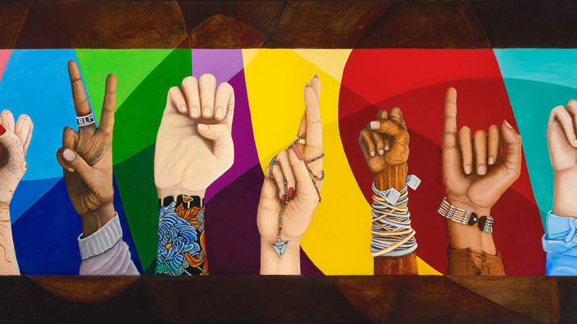 People complained, so this Pierce County city took down artwork that promotes diversity