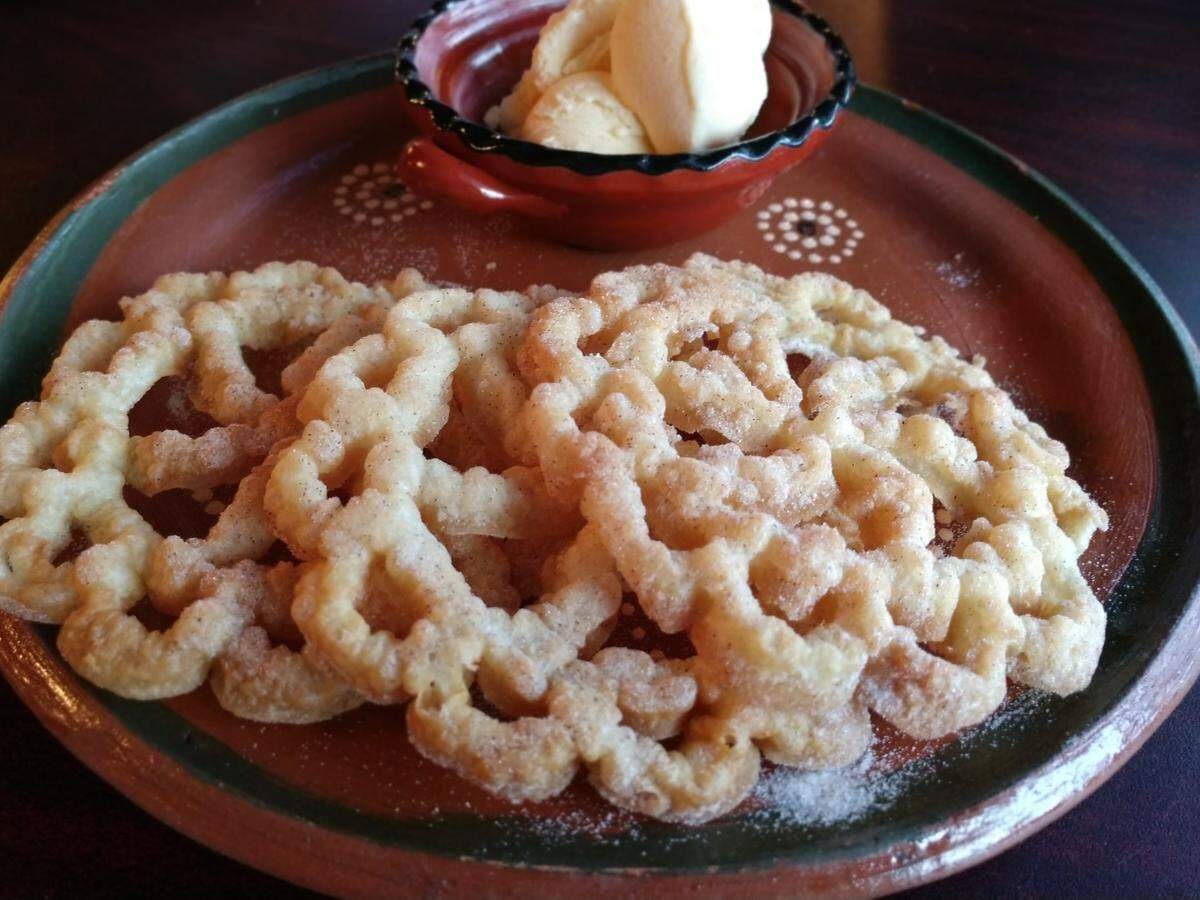 Bunuelos, a fried cake dusted with cinnamon sugar, from Ta Carbon Mexican Asadero in Tacoma.