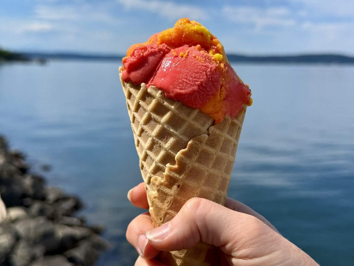Wide Awake Cafe on Ruston Way is scooping Cascade Glacier ice cream for the summer. Find four flavors daily with a rotating selection alongside Dillano’s coffee, plus breakfast sandwiches and pastries.
