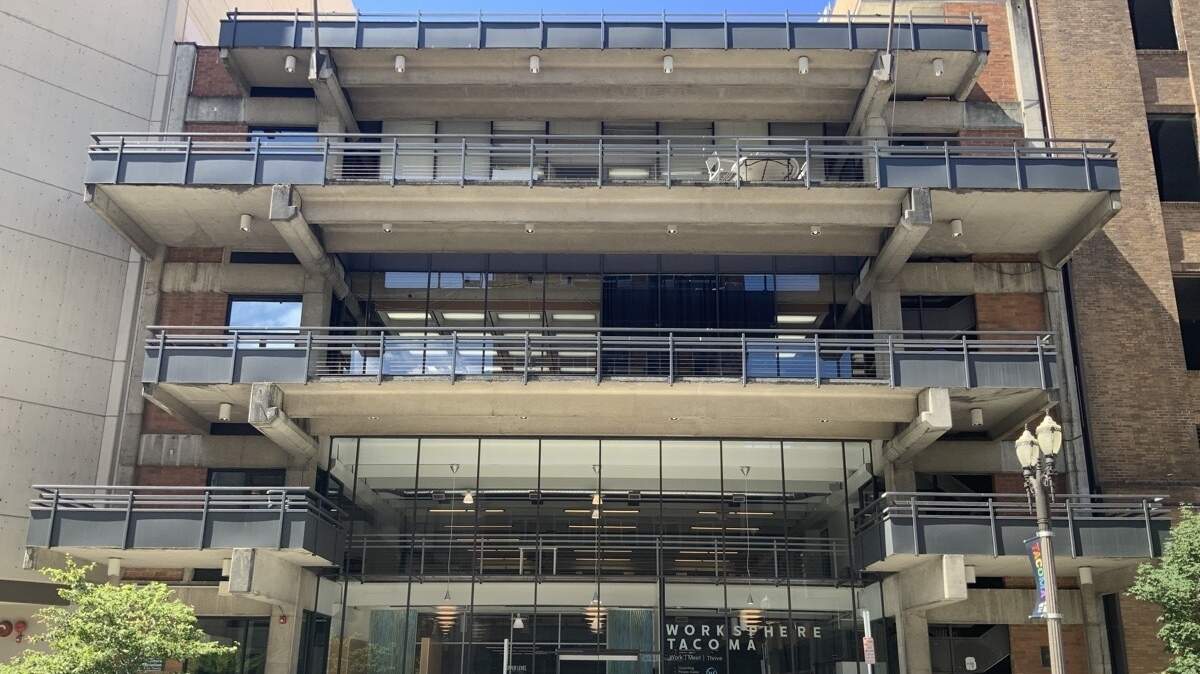 A view of 1120 Pacific Ave., where Spaceworks Tacoma offered coworking space on the third floor. The coworking site will shut down by end of January.