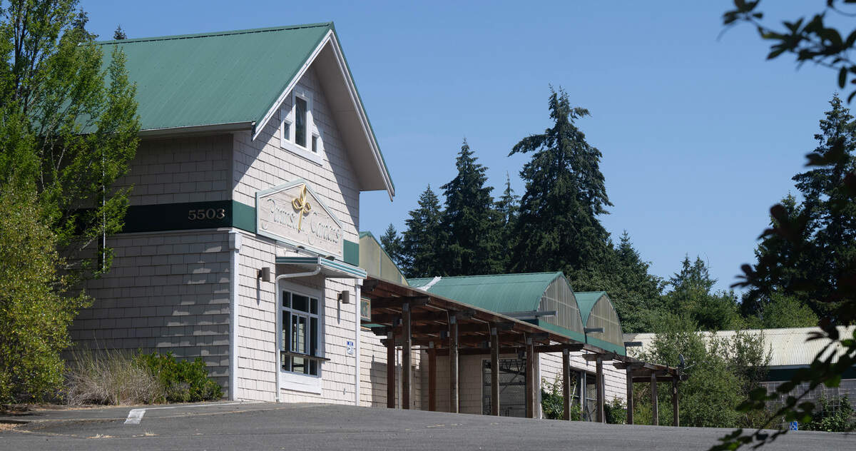 The former Peninsula Gardens nursery site - shown on Friday, July 26, 2024 - was acquired by PenMet Parks in 2011, and has been offered for free as a storage and maintenance site for the Gig Harbor Junior Sailing Program’s many boats. Plans to develop a park at the site have put the sailing program’s storage options in jeopardy.