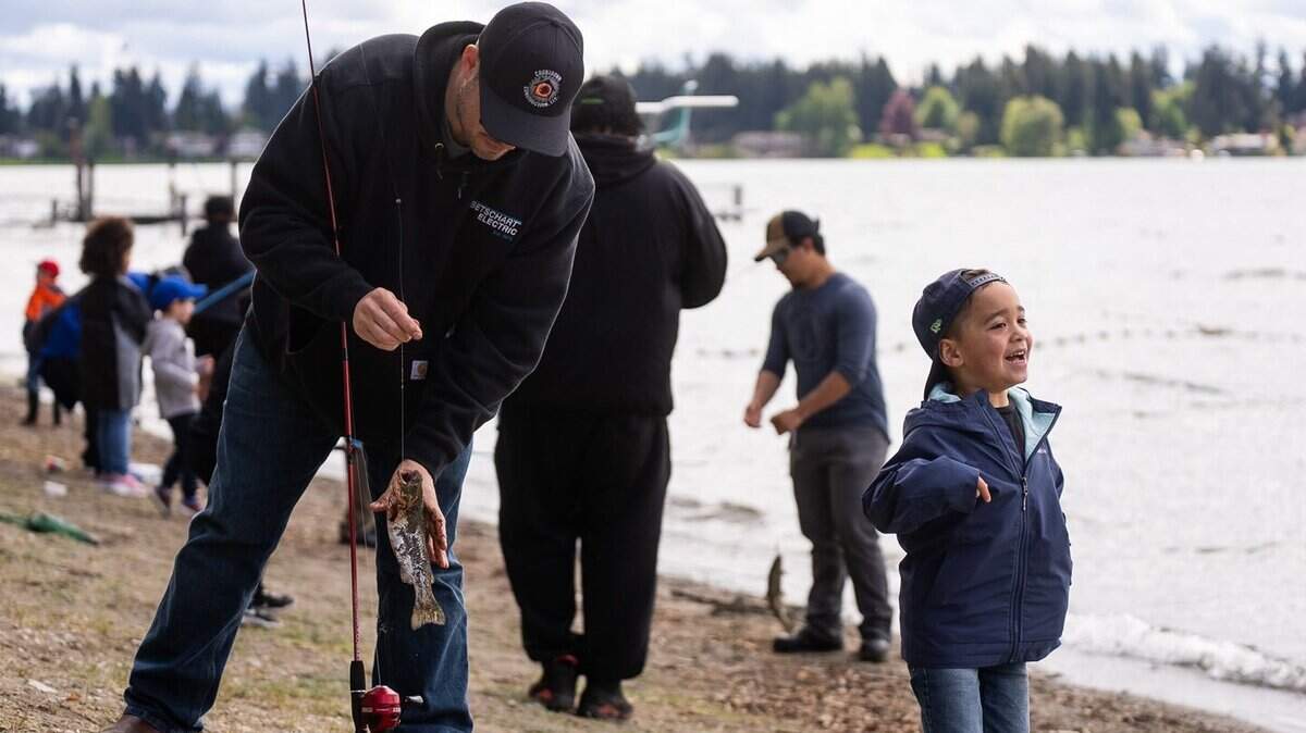 Annual Youth Fishing Event in Lakewood happening at American Lake from 8-11 a.m. Saturday, May 18.