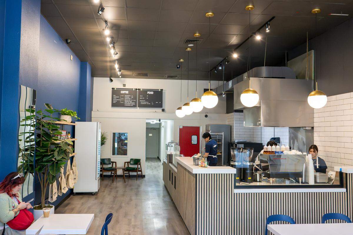 Third Space opened downtown in April, serving biscuit sandwiches, lunch sandwiches, salads, pastries and Naomi Joe Coffee.