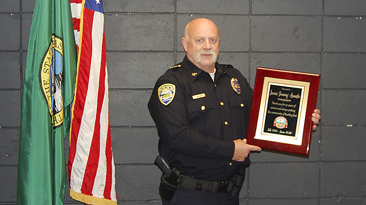James Arsanto, now retired police chief for the city of Buckley.