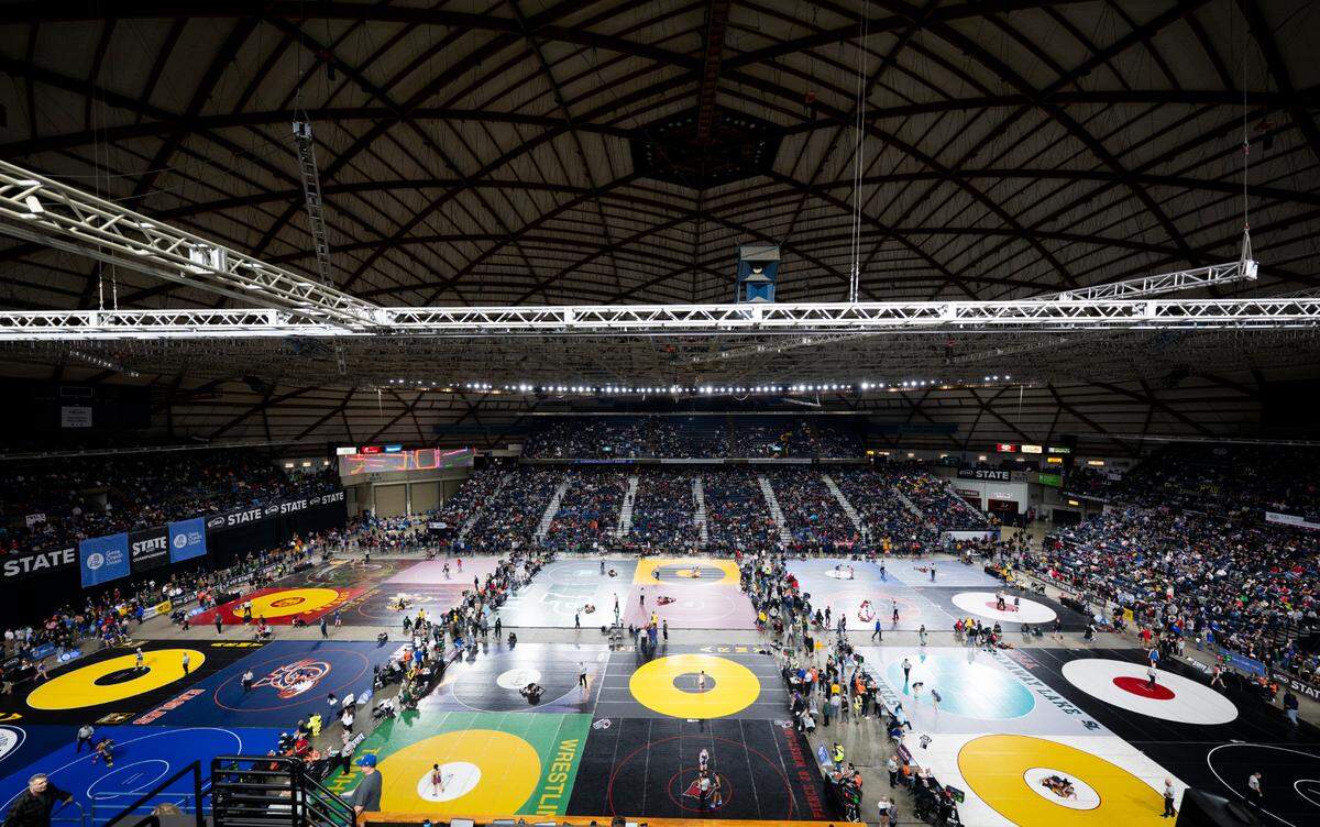 Wrestlers will compete at the Mat Classic at the Tacoma Dome.