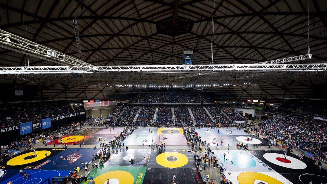 Othello sends 28 to WA wrestling championships. State swimming, gymnastics begin