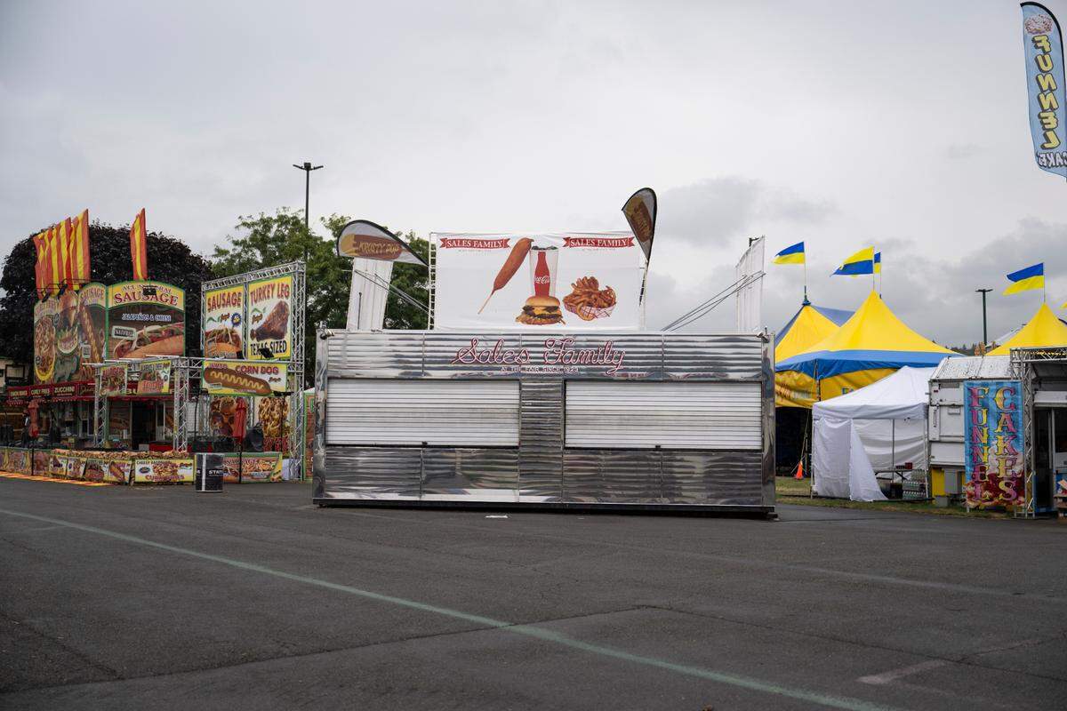 Rides, vendors and fun await fairgoers at the Washington State Fair, Thursday, Aug. 31, 2023, Puyallup, Wash.