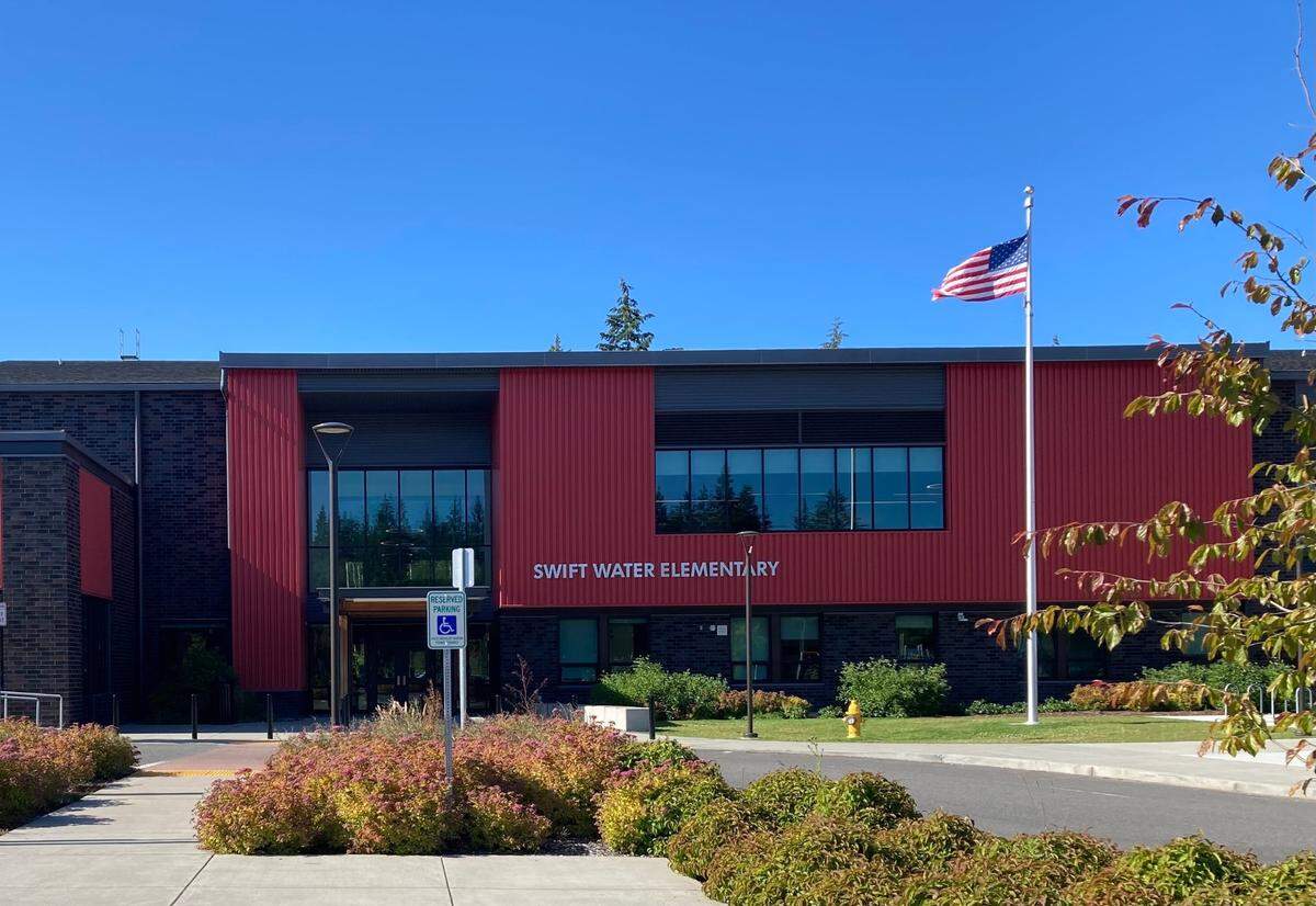 Swift Water Elementary, pictured on June 18, 2024, is at 10811 Harbor Hill Dr. in Gig Harbor, Wash.