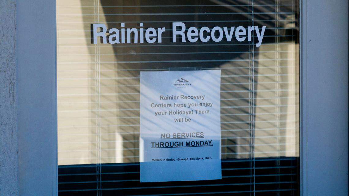 The Rainier Recovery office, on Thursday, Nov. 28, 2024, in Gig Harbor.