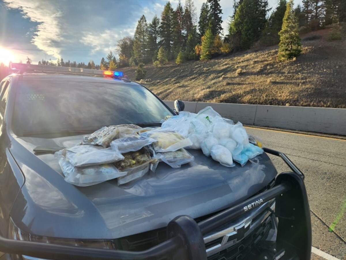 Drugs seized by federal agents as part of an investigation into a narcotics-trafficking ring that has resulted in 13 indictments.