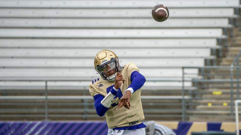 University of Washington Huskies Practice on Wednesday Aug. 10, 2022