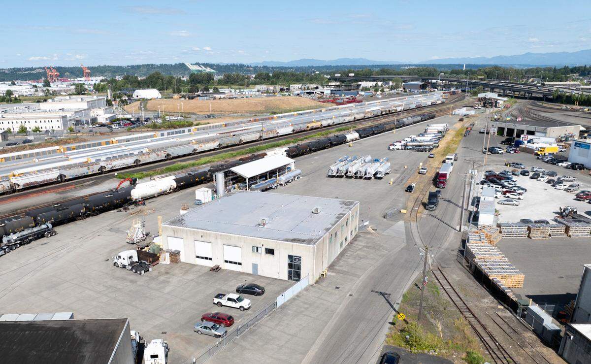 Quality Transport and Truck Rail Handling on Tuesday, June 17, 2025, in Tacoma.