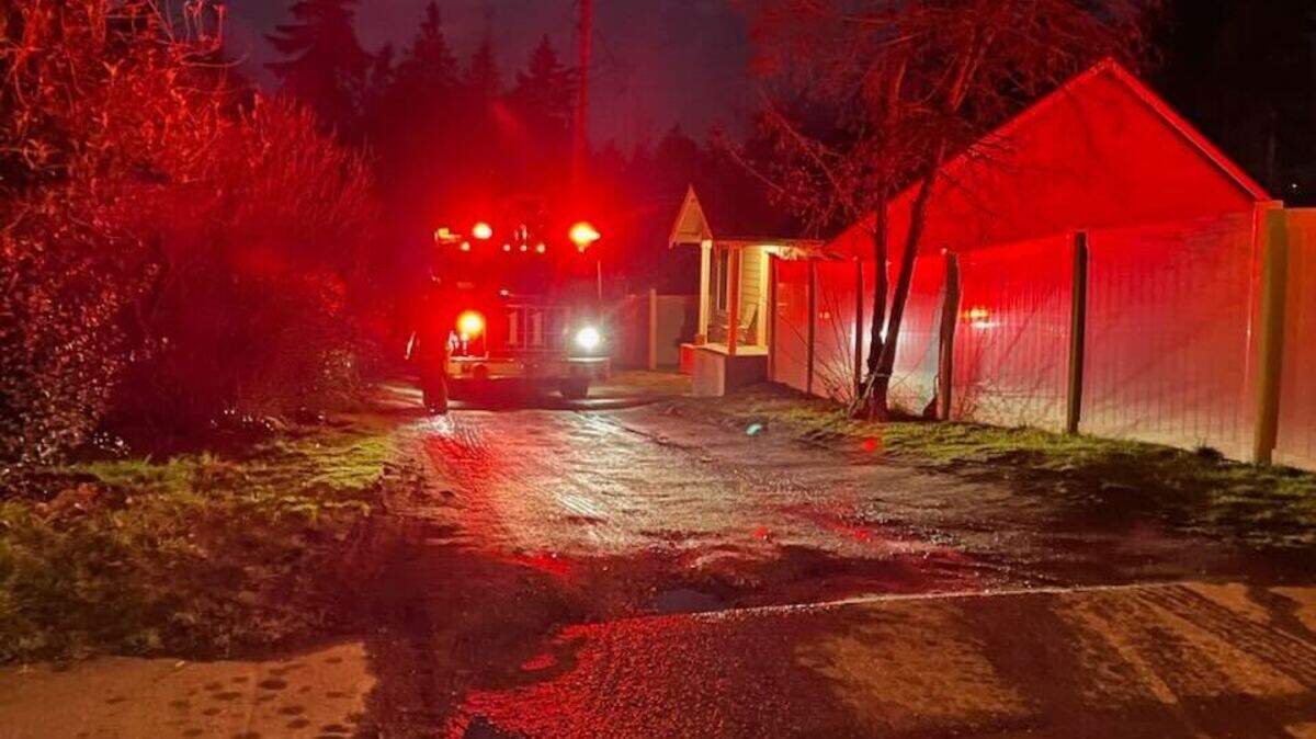Tacoma Fire Department firefighters were alerted to a basement fire in a home at the 1900 block of East 36th Street on Tuesday, Feb. 4, 2025.
