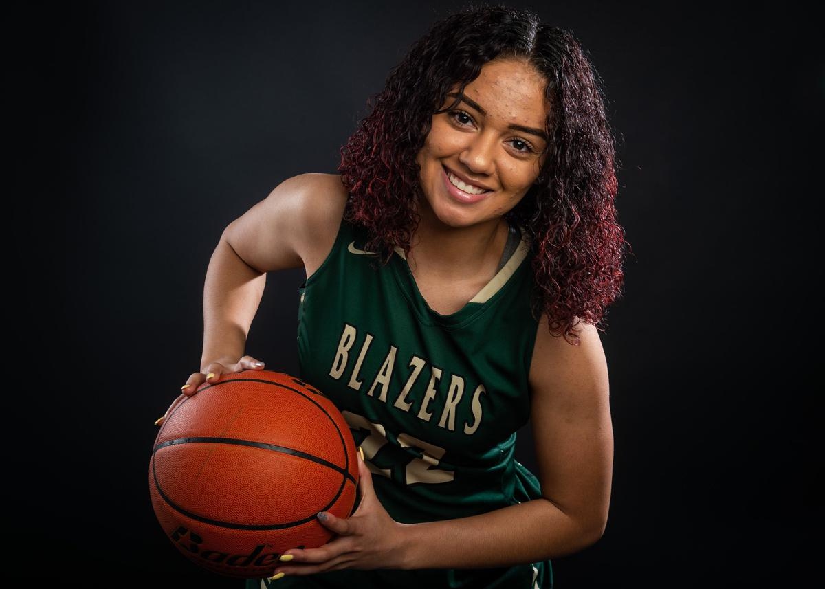 Timberline’s Kiara Brooks photographed at the Tacoma News Tribune in Tacoma, Wash., on Sunday, March 3, 2019.