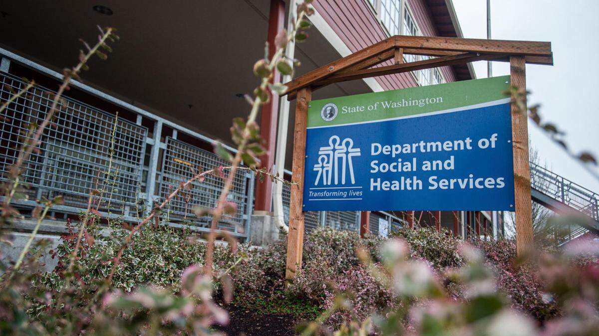 The Department of Social and Health Services building in Puyallup.