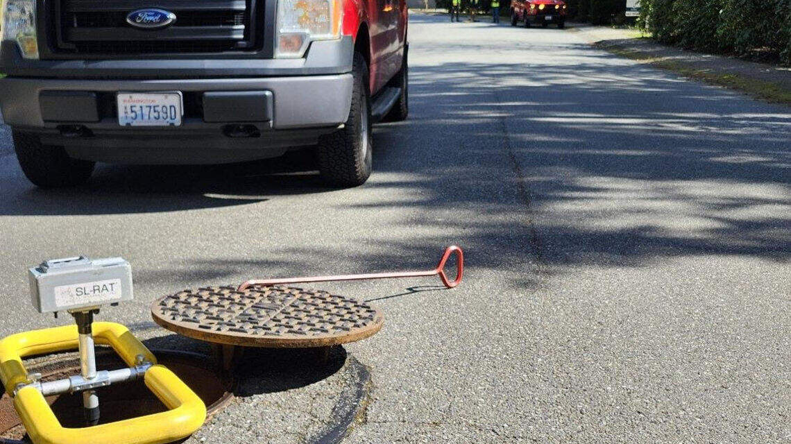 Why is off-key recorder music coming from the manholes in Gig Harbor neighborhoods?