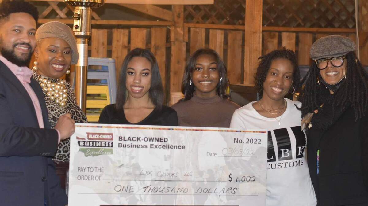 2022 grant recipient at the Black-Owned Business Excellence Symposium was LBK Customs.
