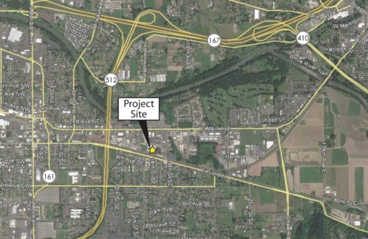 A developer has plans to construct “Fortress Puyallup,” a warehouse with truck loading bays and parking space at 240 15th St. SE.