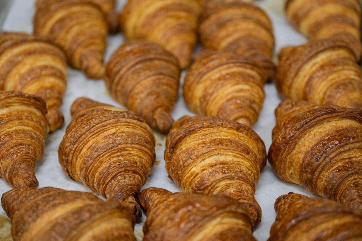 Although the Miguel-Silvas had professional experience with baked treats like babkas and cookies, they taught themselves how to laminate pastry for croissants, now a mainstay at their Lobo Bakery and perhaps the finest version you can find around Tacoma.