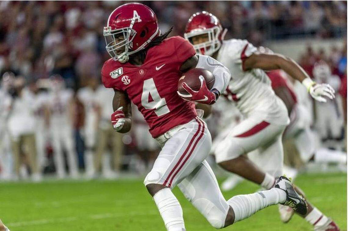 Jerry Jeudy from Alabama is at the top of what many see as a historic class of wide receivers in the 2020 NFL draft that begins Thursday.