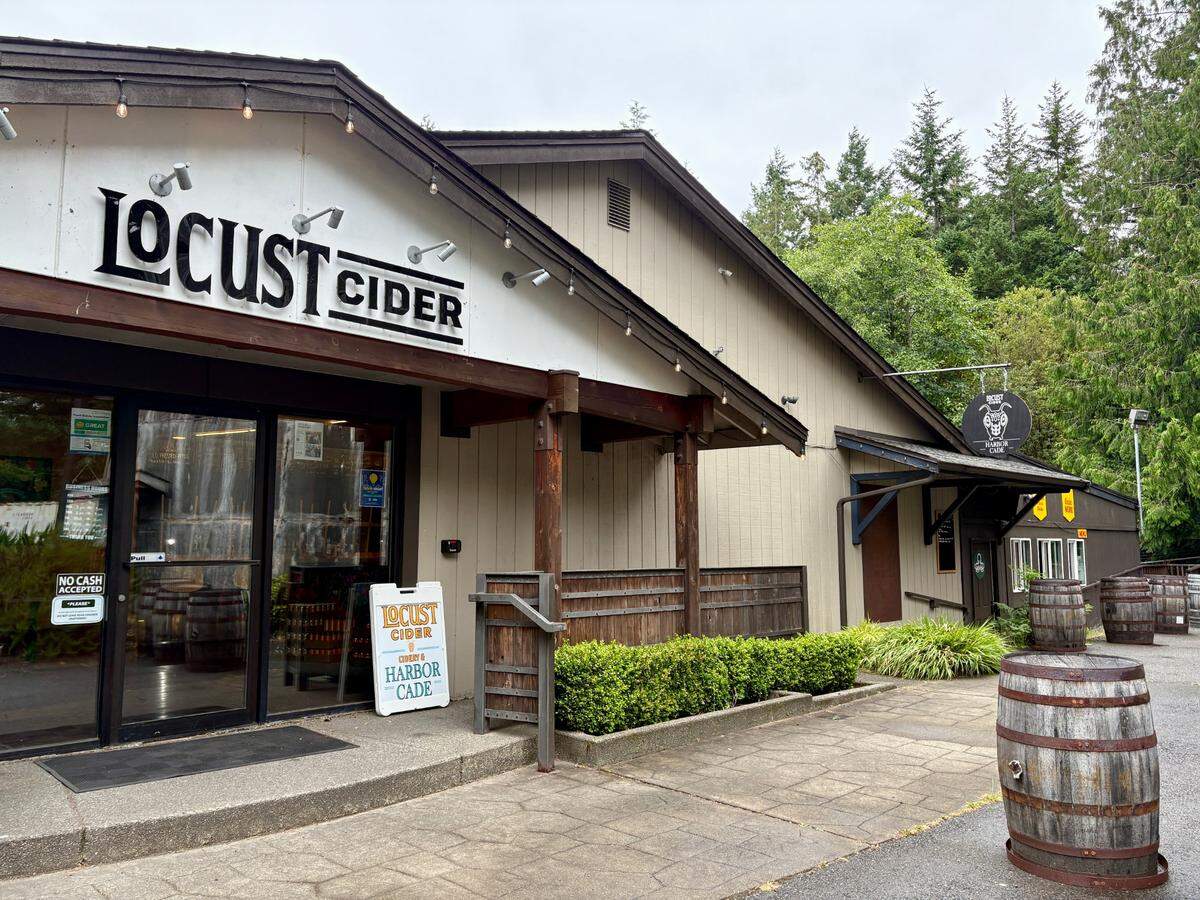 Locust Cider moved their production headquarters and cidery from Woodinville to Gig Harbor, Wash. in 2021, owner Jason Spears said. Earlier this year, they moved some of their production operations to a larger facility in central Washington, freeing up space for a new arcade bar at their Gig Harbor taproom.