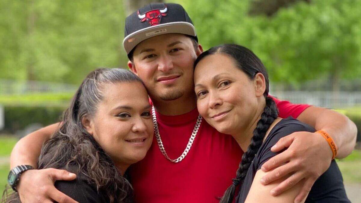 Denise “Sonia” Pangelinan, right, is pictured with two of her children in a 2021 photograph. Pangelinan was killed Friday, Nov. 17, 2023, in a shootout with police in Bremerton that also left her ex-boyfriend dead.
