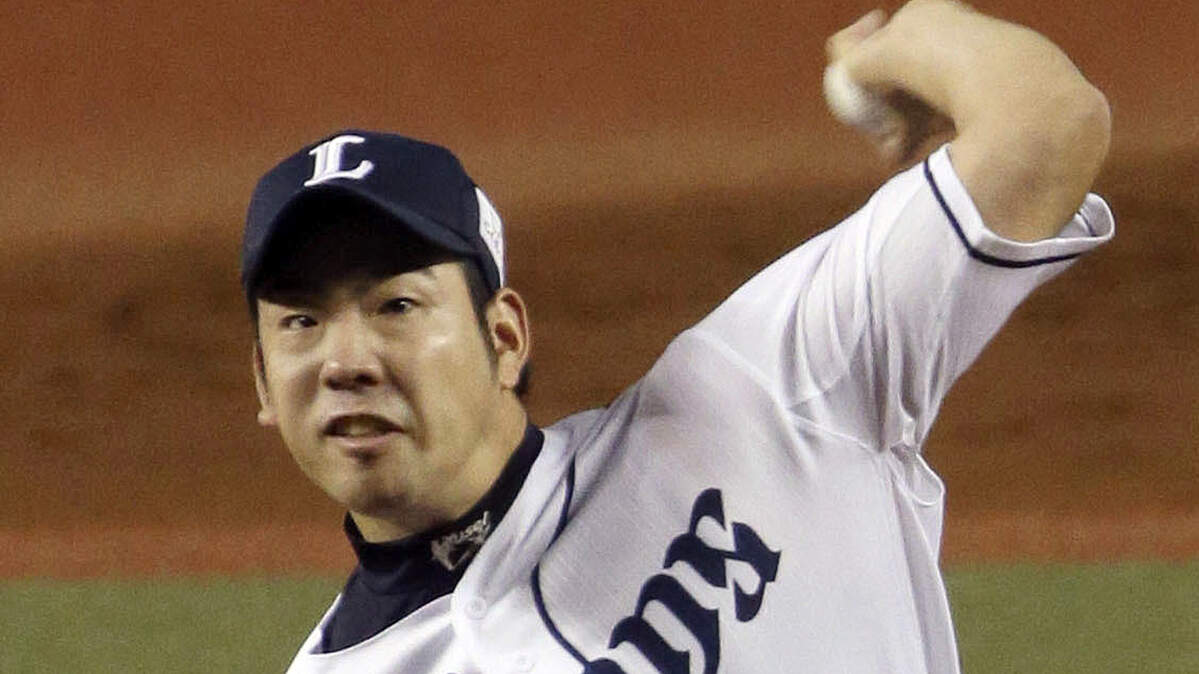 In this Sept. 28, 2018, photo, Japan’s Seibu Lions Yusei Kikuchi pitches during a match in Tokorozawa, northwest of Tokyo. The Seattle Mariners have signed Kikuchi to a four-year deal on Wednesday, Jan. 2, 2019 after word first surfaced of an agreement late on New Years Eve. Kikuchi was one of the few starter options remaining on the market and will be joining a team with a long history of success with Japanese players. (Takahiko Kanbara/Kyodo News via AP)