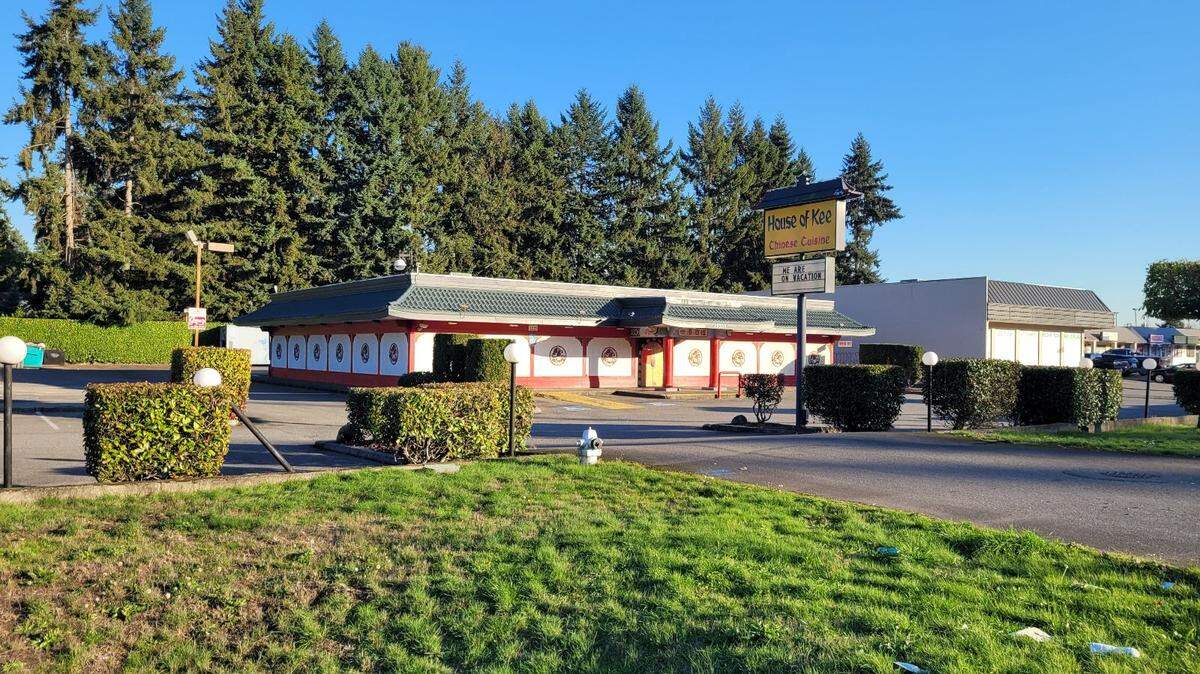 Property including the former House of Kee, 15305 Meridian Ave E., Puyallup, is headed for eventual redevelopment if new proposals submitted to county come through.