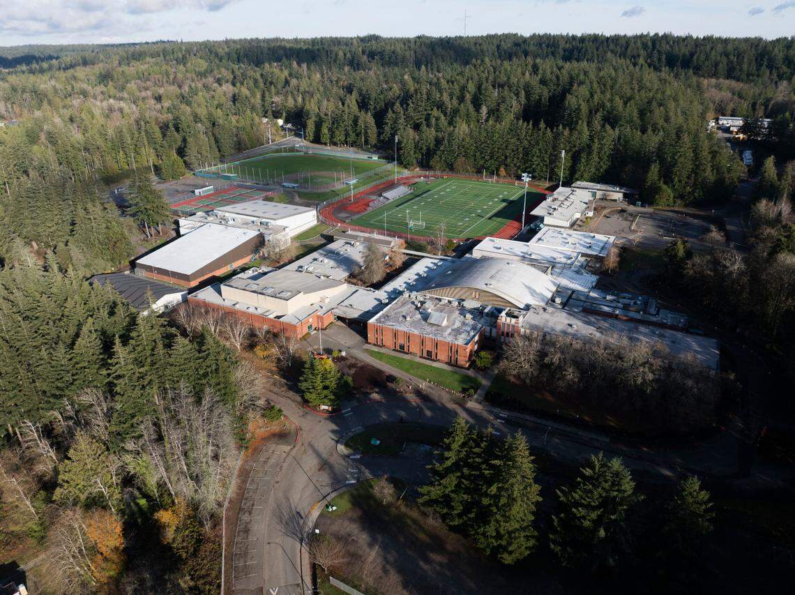 Peninsula High School, on Thursday, Nov. 28, 2024, in Gig Harbor, Wash.