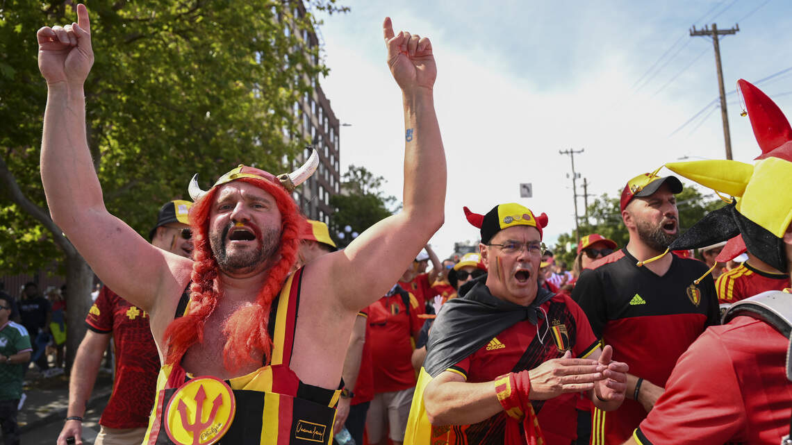 Lukaku, Salah, Belgium, Egypt, red fans-create smashing Seattle World Cup debut