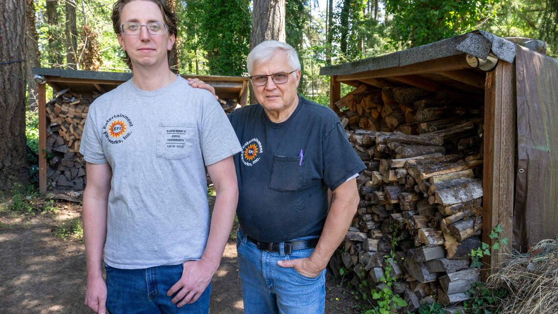 He grew up in Puyallup. On Thursday, he’ll put on the city’s fireworks show