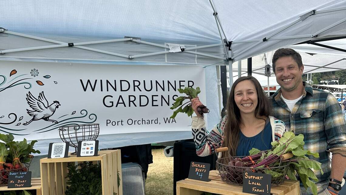 New fall farmers market in Pierce County has fresh produce, local seafood