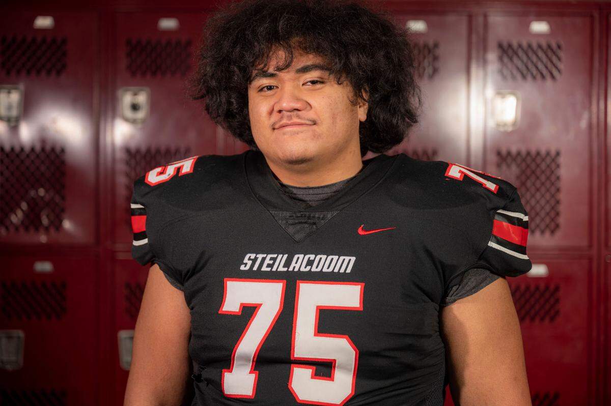 Steilacoom’s Sam Stowers photographed at Mount Tahoma High School on Monday, Dec. 20, 2021.