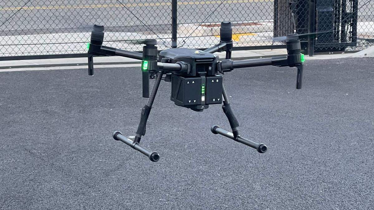 The Orting Police Department uses its drone with a Forward Looking InfraRed Infrared (FLIR) system for search-and-rescue missions.