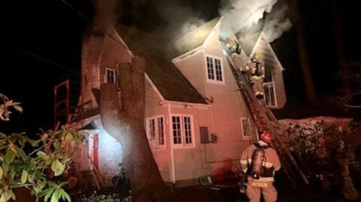 Someone died in this Tacoma house fire.