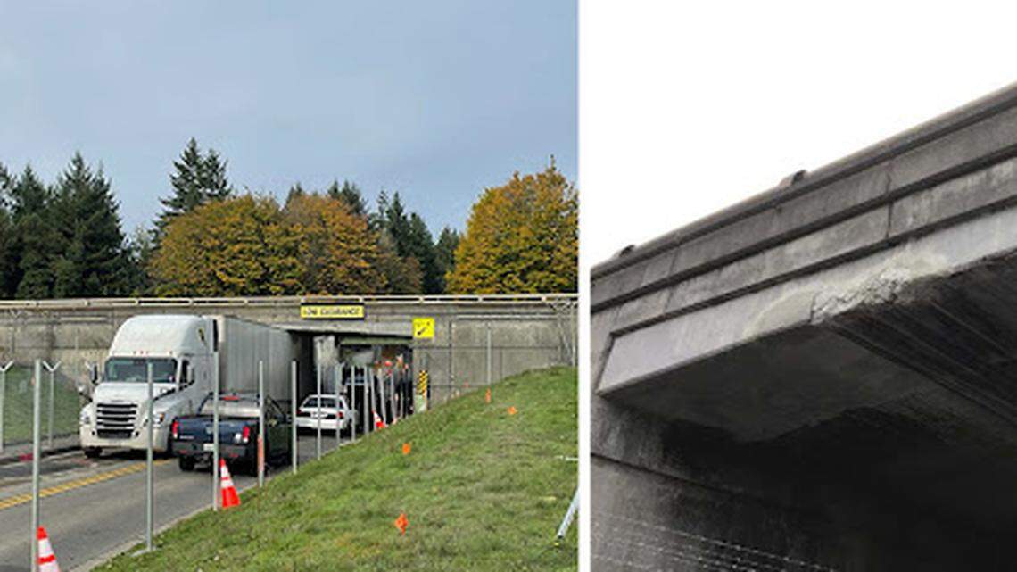 No more stuck trucks. Construction begins on taller I-5 overpass in Pierce County