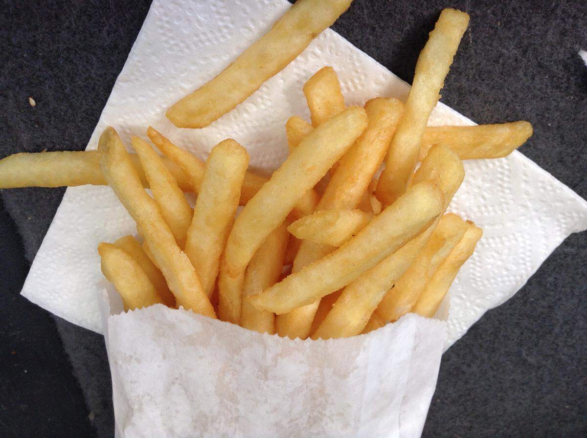 An order of fries from DeLong’s Deluxe in Lakewood.