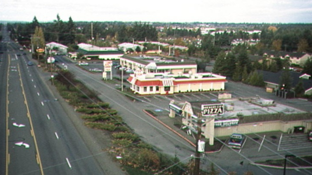 Photos show what University Place looked like before improvements were made to roads and sidewalks were built. The need for better land-use planning and sidewalks motivated University Place residents to overwhelmingly support incorporation in 1994.