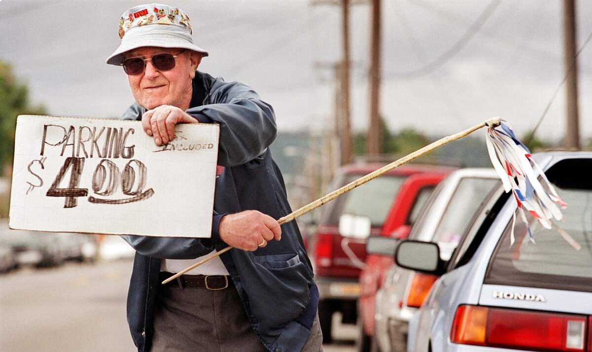 The cost of parking has gone up on private lots near the Puyallup Fairgrounds since 2000 when Henry Whitman was charging $4. The Puyallup City Council this week will consider increasing regulations on private parking areas near the fairgrounds.