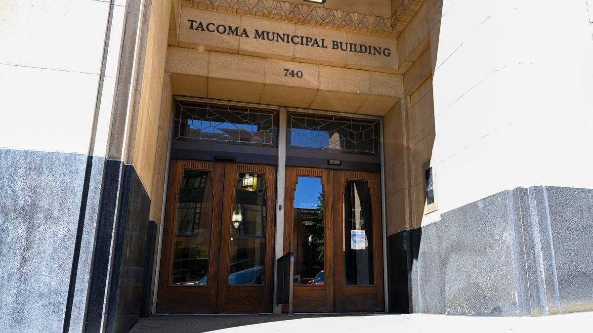 Tacoma City Hall shown in this 2024 file photo