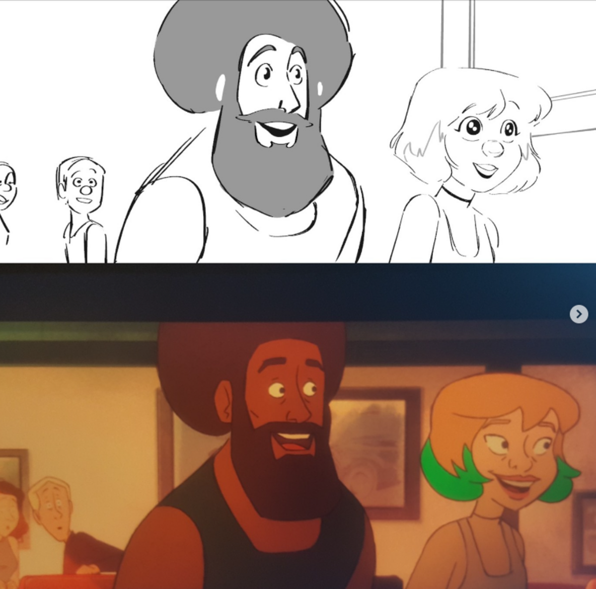 Lexy Nauts animation idea from story boarding turned into finished animation product.