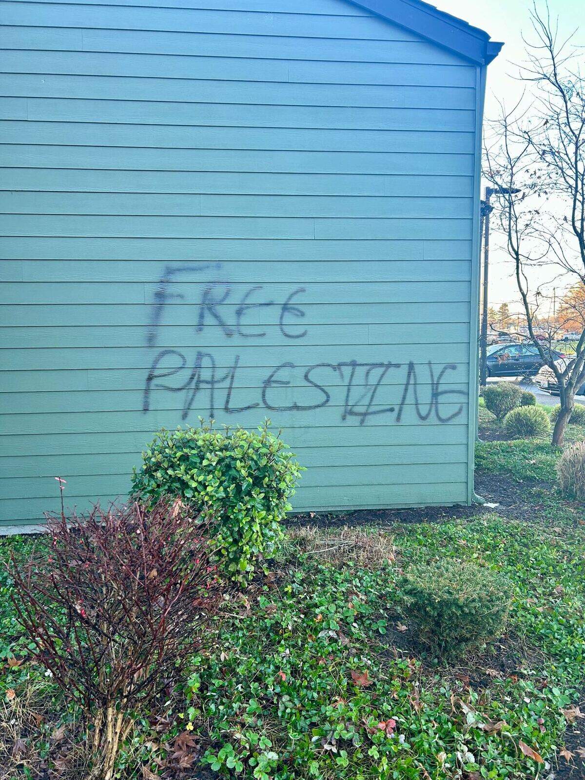 El Shaddai Ministries at 1231 Fryar Ave. in Sumner is a “pro-Israel” organization that has been in town for the last 10 years. On Dec. 26, 2023, the organization found graffiti on its office building.