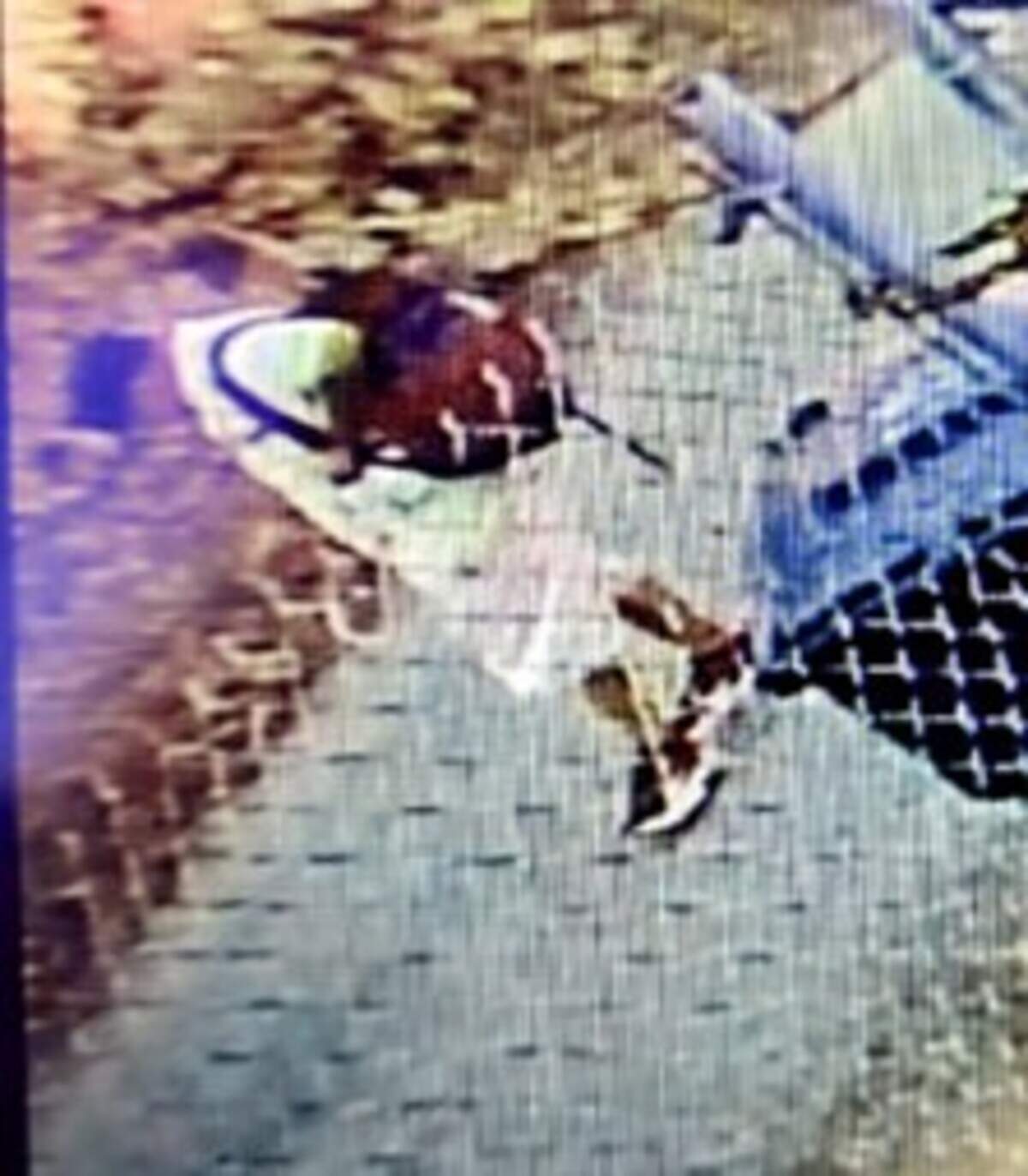 Police are looking for a suspect spotted in surveillance footage ahead of a fire near downtown Tacoma July 20, 2024.